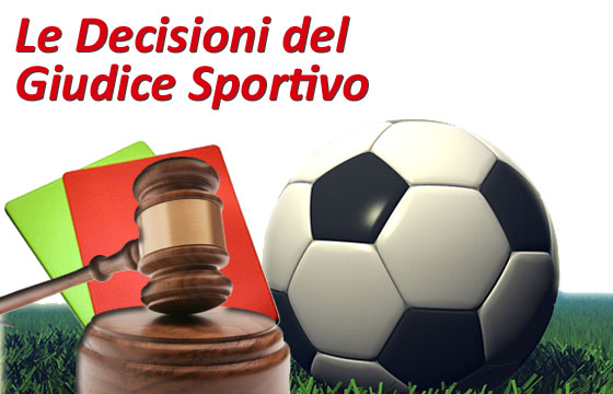 >> COMUNICATO GIUDICE SPORTIVO UNDER 14